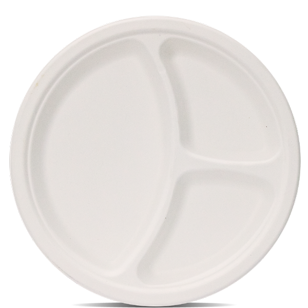 3 Compartment Plate